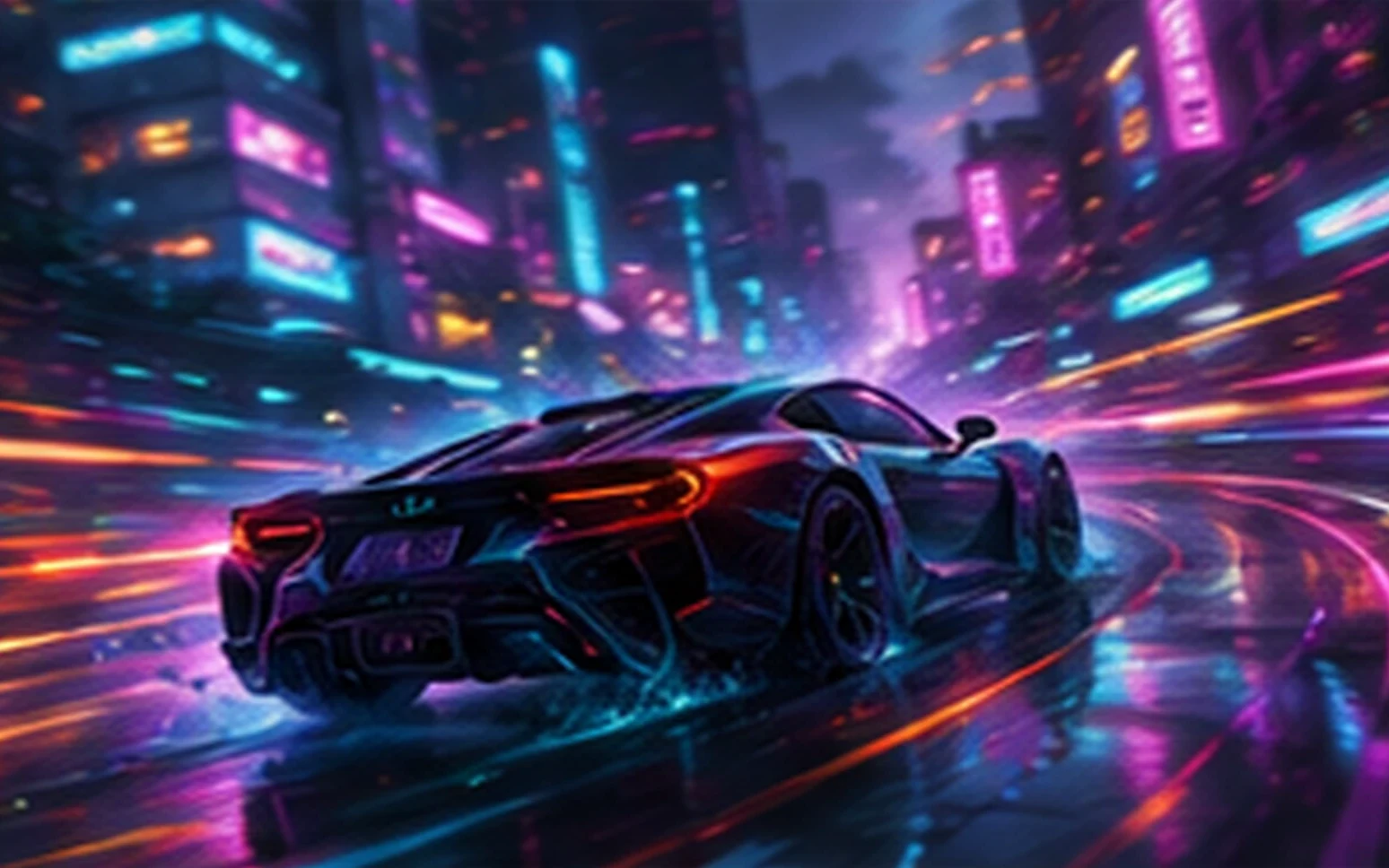 Key art for Chromatic Drift, a Racing game reviewed on ArenaLaunch