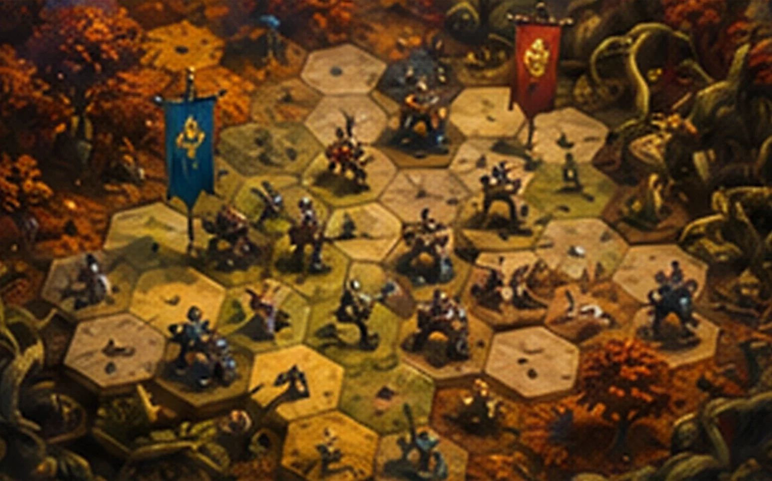 Key art for Harvest of Thorns, a Strategy game